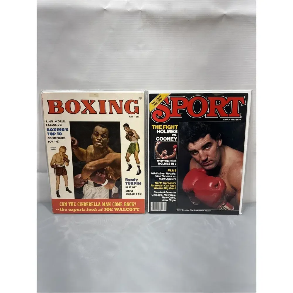 Vintage International Boxing Magazine Lot of 12 1953-1984 Muhammad Ali Liston